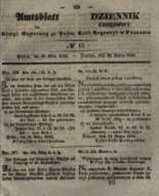 Amtsblatt der K&ouml;niglichen Regierung zu Posen. 1842.03.29 Nro.13