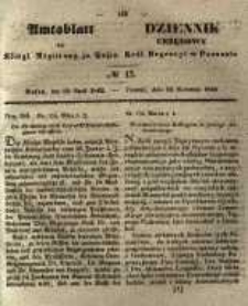Amtsblatt der Königlichen Regierung zu Posen. 1842.04.12 Nro.15