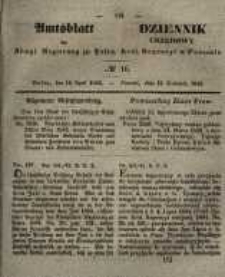Amtsblatt der Königlichen Regierung zu Posen. 1842.04.19 Nro.16
