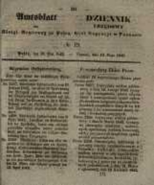 Amtsblatt der K&ouml;niglichen Regierung zu Posen. 1842.05.10 Nro.19