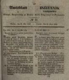 Amtsblatt der Königlichen Regierung zu Posen. 1842.05.31 Nro.22