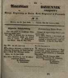 Amtsblatt der K&ouml;niglichen Regierung zu Posen. 1842.06.28 Nro.26
