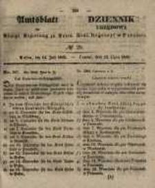 Amtsblatt der K&ouml;niglichen Regierung zu Posen. 1842.07.12 Nro.28