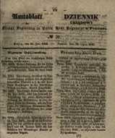 Amtsblatt der K&ouml;niglichen Regierung zu Posen. 1842.07.28 Nro.30