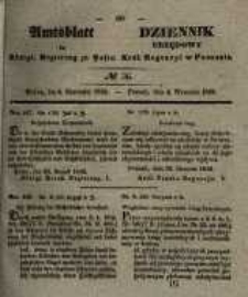 Amtsblatt der K&ouml;niglichen Regierung zu Posen. 1842.08.30 Nro.35Amtsblatt der K&ouml;niglichen Regierung zu Posen. 1842.09.06 Nro.36