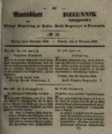 Amtsblatt der Königlichen Regierung zu Posen. 1842.08.30 Nro.35Amtsblatt der Königlichen Regierung zu Posen. 1842.09.06 Nro.36