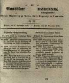 Amtsblatt der Königlichen Regierung zu Posen. 1842.09.27 Nro.39