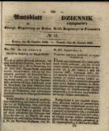 Amtsblatt der K&ouml;niglichen Regierung zu Posen. 1842.12.20 Nro.51