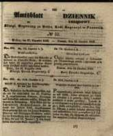 Amtsblatt der K&ouml;niglichen Regierung zu Posen. 1842.12.27 Nro.52