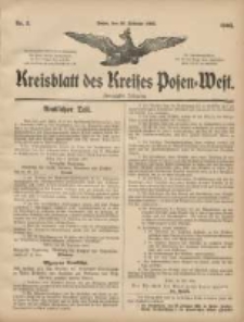 Kreisblatt des Kreises Posen-West 1908.02.20 Jg.20 Nr8