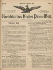 Kreisblatt des Kreises Posen-West 1907.12.19 Jg.19 Nr51