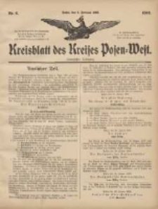 Kreisblatt des Kreises Posen-West 1908.02.06 Jg.20 Nr6