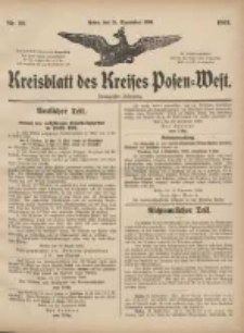 Kreisblatt des Kreises Posen-West 1908.09.24 Jg.20 Nr39