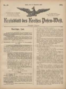 Kreisblatt des Kreises Posen-West 1908.11.12 Jg.20 Nr46
