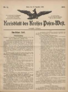 Kreisblatt des Kreises Posen-West 1908.12.17 Jg.20 Nr51