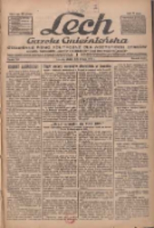 Lech.Gazeta Gnieźnieńska: codzienne pismo polityczne dla wszystkich stan&oacute;w. Dodatki: tygodniowy "Lechita" i powieściowy oraz dwutygodnik "Leszek" 1932.07.08 R.33 Nr154