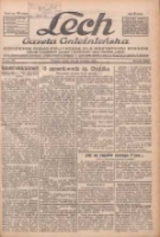 Lech.Gazeta Gnieźnieńska: codzienne pismo polityczne dla wszystkich stan&oacute;w. Dodatki: tygodniowy "Lechita" i powieściowy oraz dwutygodnik "Leszek" 1933.09.23 R.34 Nr219