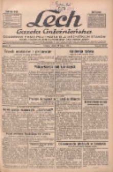 Lech.Gazeta Gnieźnieńska: codzienne pismo polityczne dla wszystkich stanów. Dodatki: tygodniowy "Lechita" i powieściowy oraz dwutygodnik "Leszek" 1934.02.27 R.35 Nr46