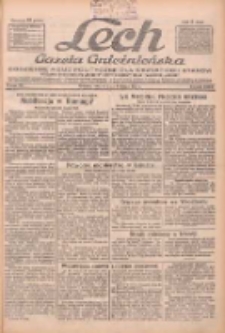Lech.Gazeta Gnieźnieńska: codzienne pismo polityczne dla wszystkich stan&oacute;w. Dodatki: tygodniowy "Lechita" i powieściowy oraz dwutygodnik "Leszek" 1933.02.07 R.34 Nr30