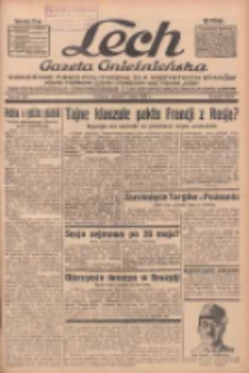 Lech.Gazeta Gnieźnieńska: codzienne pismo polityczne dla wszystkich stan&oacute;w. Dodatki: tygodniowy "Lechita" i powieściowy oraz dwutygodnik "Leszek" 1935.05.07 R.36 Nr105