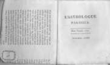 L'astrologue parisien ou le nouveau Mathieu Laensbergh. 1814