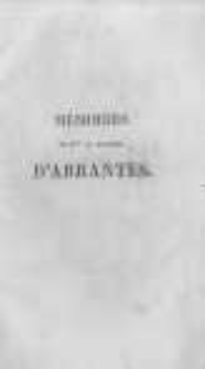 M&eacute;moires de Madame la Duchesse d' Abrantes, ou souvenirs historiques sur Napoleon, et la Restauration. T.23