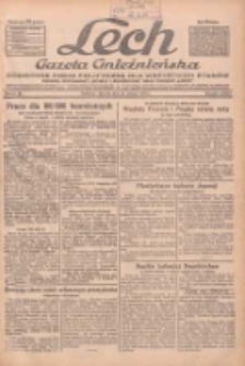 Lech.Gazeta Gnieźnieńska: codzienne pismo polityczne dla wszystkich stan&oacute;w. Dodatki: tygodniowy "Lechita" i powieściowy oraz dwutygodnik "Leszek" 1933.02.21 R.34 Nr42