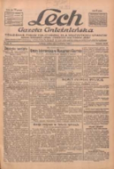 Lech.Gazeta Gnieźnieńska: codzienne pismo polityczne dla wszystkich stan&oacute;w. Dodatki: tygodniowy "Lechita" i powieściowy oraz dwutygodnik "Leszek" 1933.04.08 R.34 Nr82