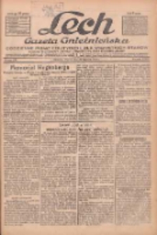Lech.Gazeta Gnieźnieńska: codzienne pismo polityczne dla wszystkich stan&oacute;w. Dodatki: tygodniowy "Lechita" i powieściowy oraz dwutygodnik "Leszek" 1933.06.20 R.34 Nr139