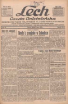 Lech.Gazeta Gnieźnieńska: codzienne pismo polityczne dla wszystkich stan&oacute;w. Dodatki: tygodniowy "Lechita" i powieściowy oraz dwutygodnik "Leszek" 1934.03.09 R.35 Nr55