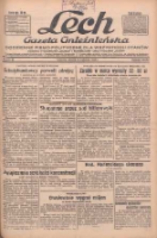 Lech.Gazeta Gnieźnieńska: codzienne pismo polityczne dla wszystkich stan&oacute;w. Dodatki: tygodniowy "Lechita" i powieściowy oraz dwutygodnik "Leszek" 1934.04.10 R.35 Nr81