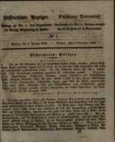 Oeffentlicher Anzeiger. 1842.01.04 Nro.1