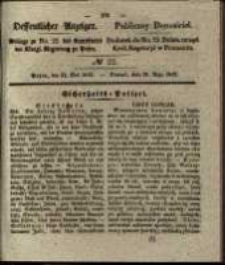 Oeffentlicher Anzeiger. 1842.05.31 Nro.22