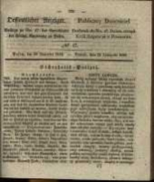 Oeffentlicher Anzeiger. 1842.11.22 Nro.47