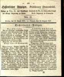 Oeffentlicher Anzeiger. 1837.08.15 Nro.33