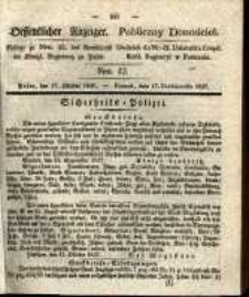 Oeffentlicher Anzeiger. 1837.10.17 Nro.42