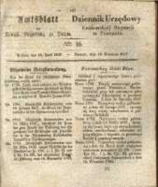 Amtsblatt der K&ouml;niglichen Regierung zu Posen. 1837.04.18 Nro.16