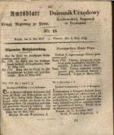 Amtsblatt der Königlichen Regierung zu Posen. 1837.05.02 Nro.18