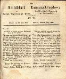 Amtsblatt der Königlichen Regierung zu Posen. 1837.05.16 Nro.20