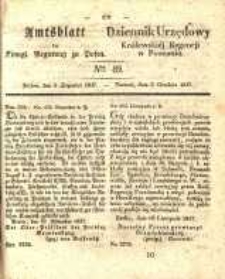 Amtsblatt der Königlichen Regierung zu Posen. 1837.12.05 Nro.49
