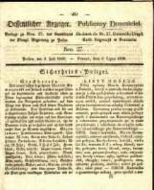 Oeffentlicher Anzeiger. 1838.07.03 Nro.27