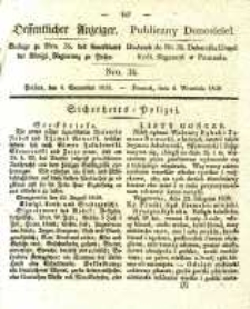 Oeffentlicher Anzeiger. 1838.09.04 Nro.36
