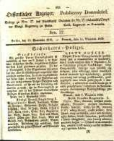 Oeffentlicher Anzeiger. 1838.09.11 Nro.37