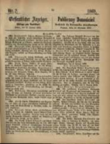 Oeffentlicher Anzeiger. 1869.01.12 Nro.2