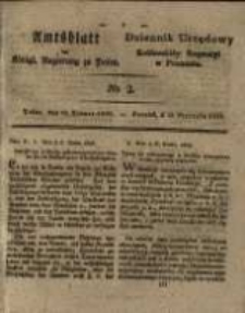 Amtsblatt der K&ouml;niglichen Regierung zu Posen. 1829.01.10 Nro.2