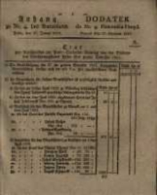 Dodatek do Nr. 4. Dziennika Urzęd.