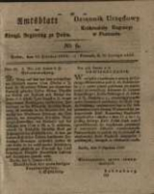 Amtsblatt der K&ouml;niglichen Regierung zu Posen. 1829.02.03 Nro.6