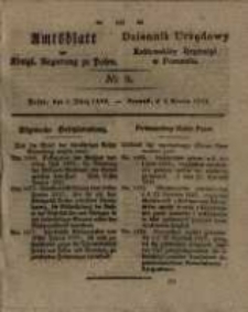 Amtsblatt der K&ouml;niglichen Regierung zu Posen. 1829.03.03 Nro.9