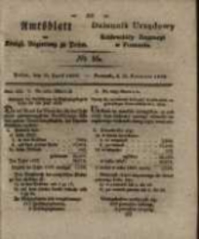 Amtsblatt der K&ouml;niglichen Regierung zu Posen. 1829.04.21 Nro.16