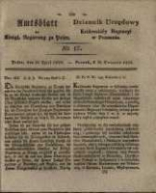 Amtsblatt der Königlichen Regierung zu Posen. 1829.04.28 Nro.17